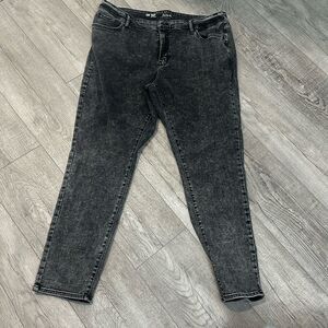 ANA High Rise Black Jeggings